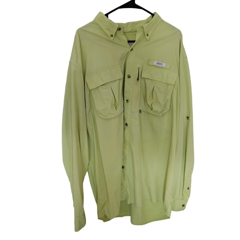 Gander Mountain Guide Series Fishing/Hiking Long Sleeve Shirt Size 2XL